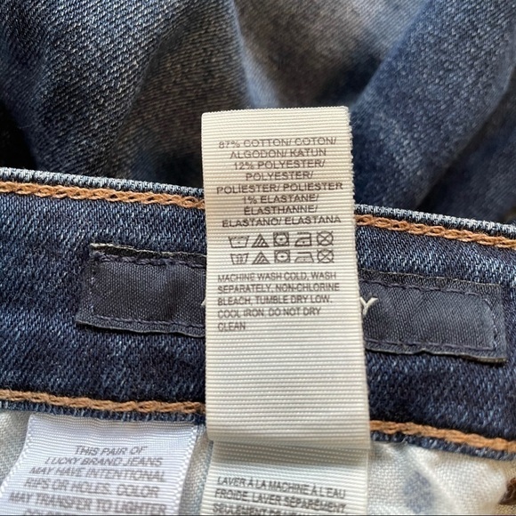 𝅺LUCKY Brand Ava Skinny Ankle Medium Wash 24 - Picture 5 of 6